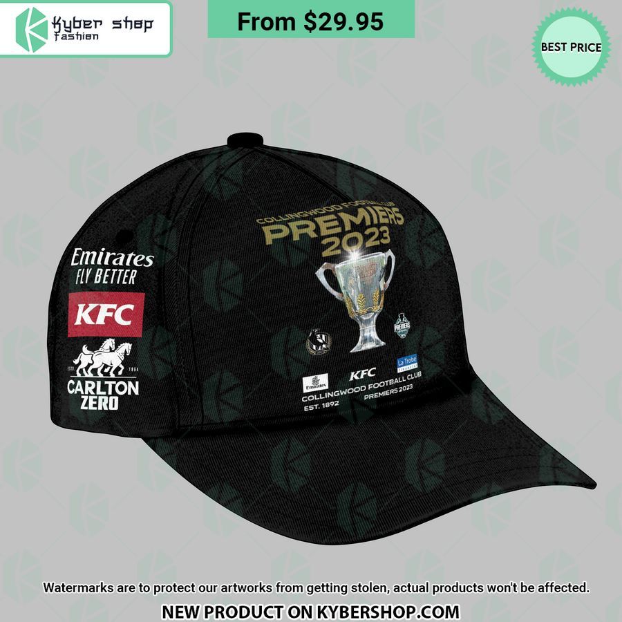 Collingwood FC Champions AFL 2023 Cap