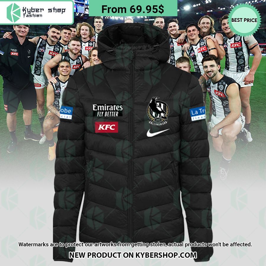 Collingwood FC Sideline Down Jacket