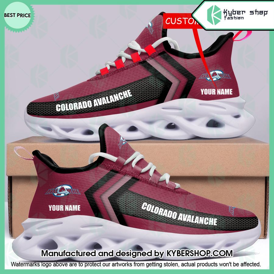 Colorado Avalanche CUSTOM Max Soul Shoes