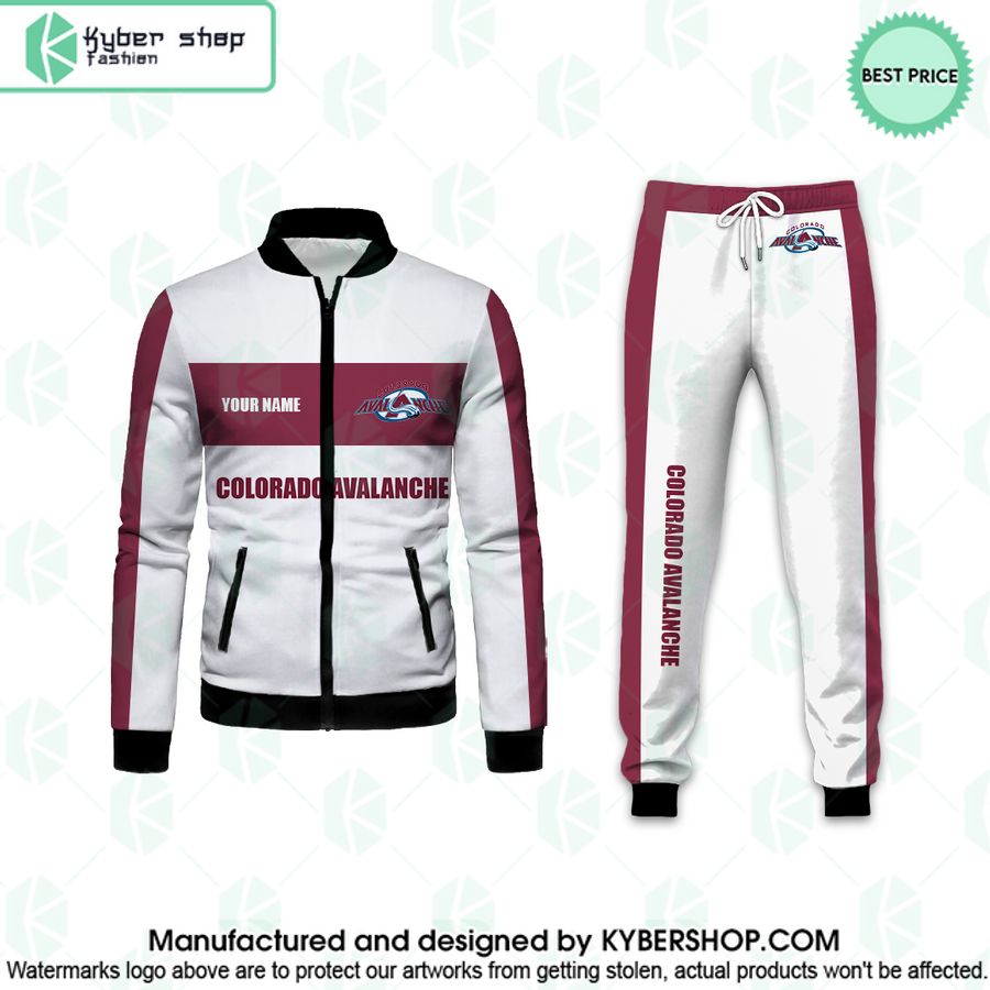 Colorado Avalanche CUSTOM Tracksuit Jacket