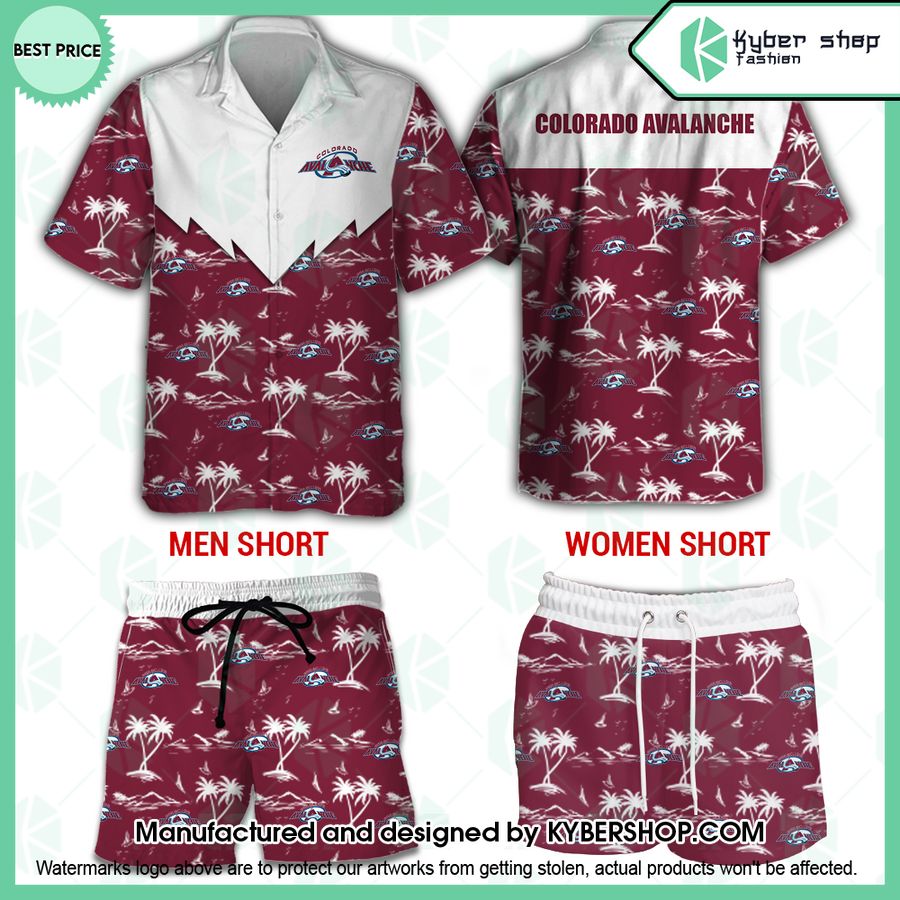 Colorado Avalanche Hawaiian Shirt