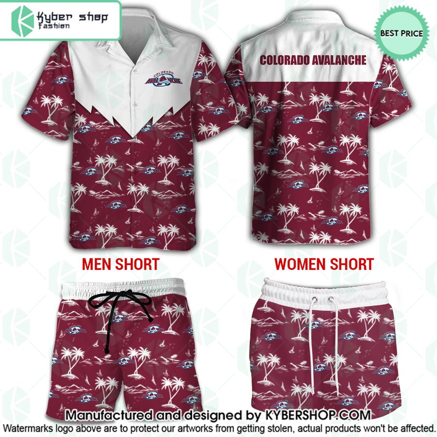 Colorado Avalanche Hawaiian Shirt