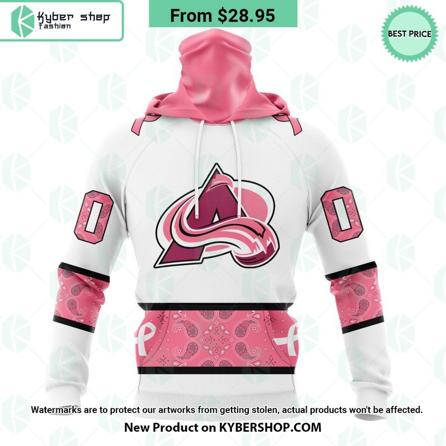 Colorado Avalanche In October We Wear Pink Breast Cancer Shirt