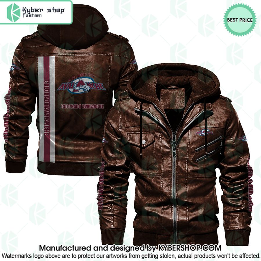 Colorado Avalanche Leather Jacket