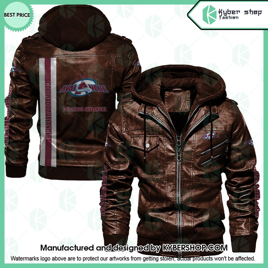 Colorado Avalanche Leather Jacket