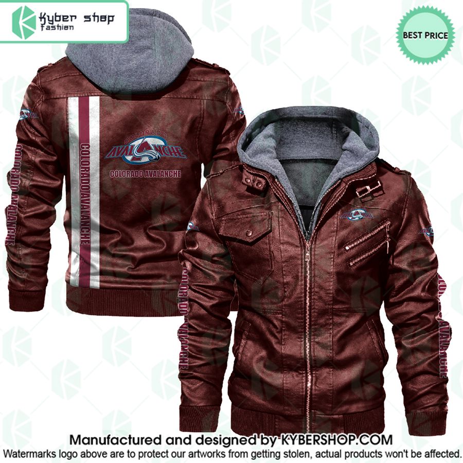 Colorado Avalanche Leather Jacket