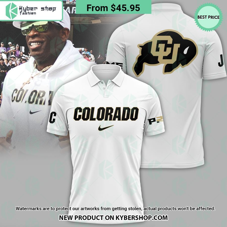 Colorado Buffaloes Football Coach Polo Shirt
