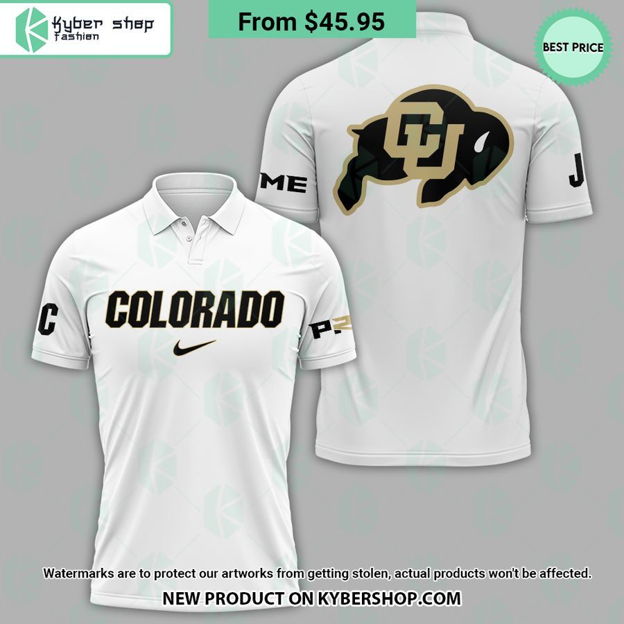 Colorado Buffaloes Football Coach Polo Shirt