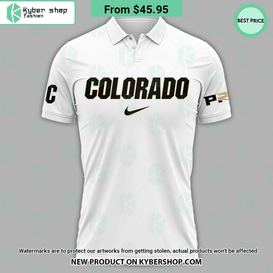 Colorado Buffaloes Football Coach Polo Shirt
