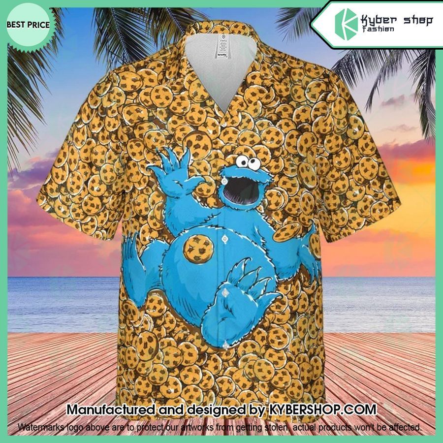 Cookie Monster Hawaiian Shirt