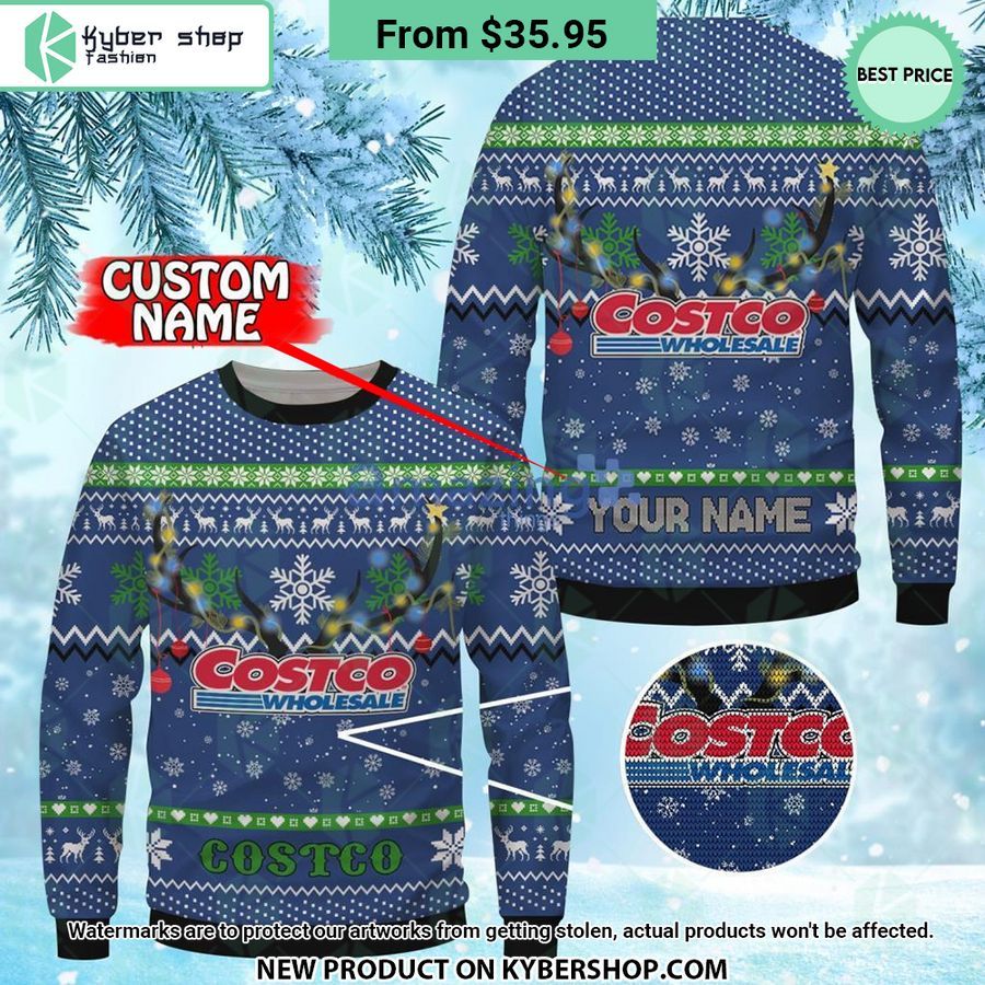 COSTCO CUSTOM Ugly Christmas Sweater