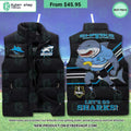 Cronulla-Sutherland Sharks Sleeveless Puffer Down Jacket