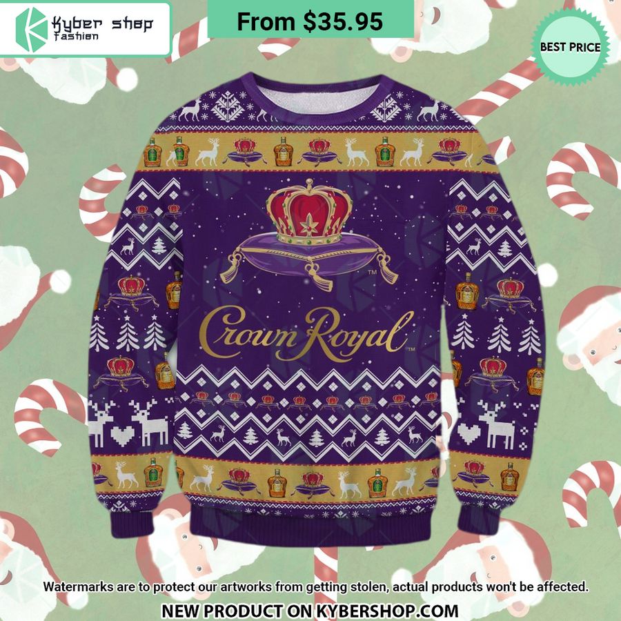 Crown Royal Christmas Sweater