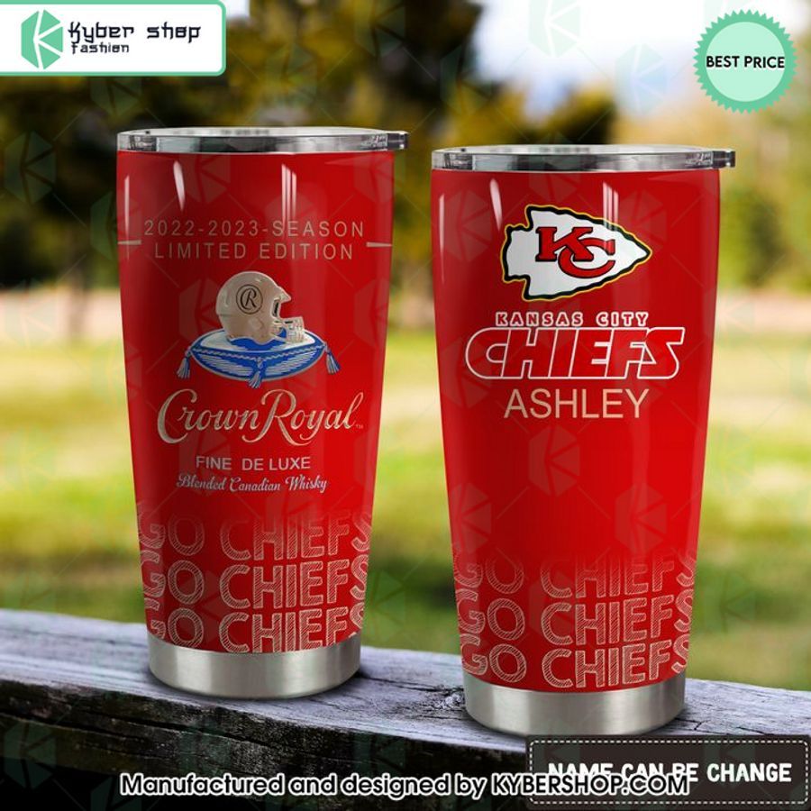 Crown Royal Kansas City Chiefs Tumbler