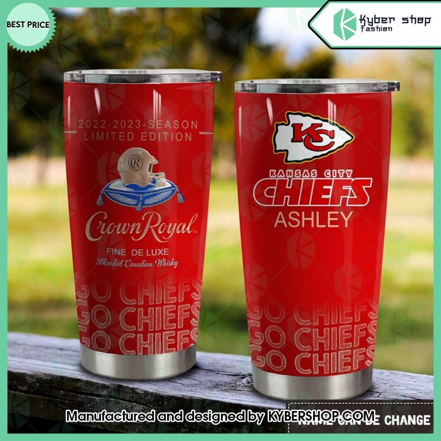 Crown Royal Kansas City Chiefs Tumbler