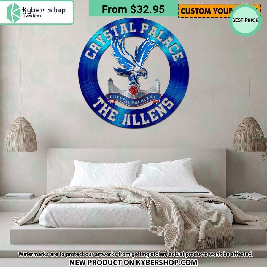 Crystal Palace CUSTOM Metal Sign