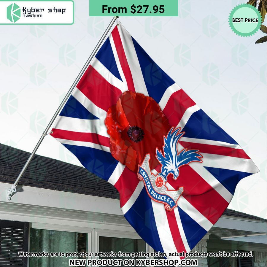 Crystal Palace Remembrance day Flag