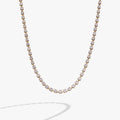 Crystal Tennis Chain Necklace T-Shirts