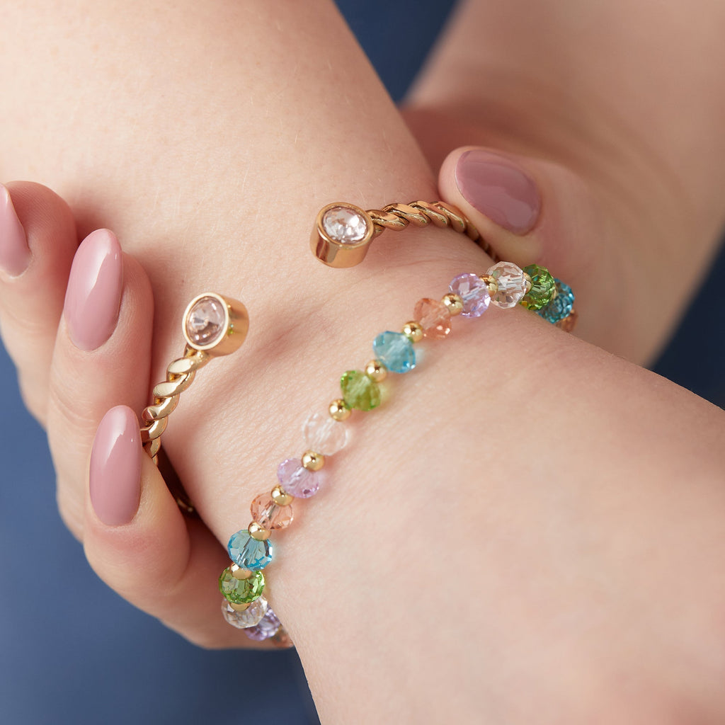 Pastel Crystal Bracelet T-Shirts