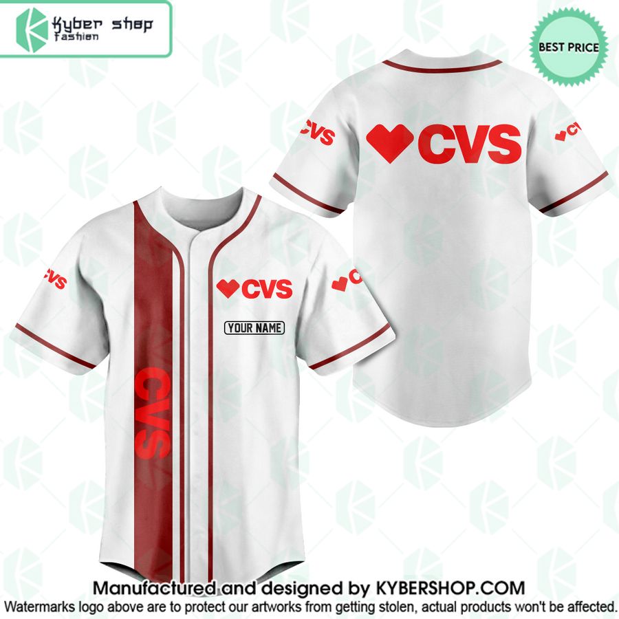 CVS CUSTOM Baseball Jersey