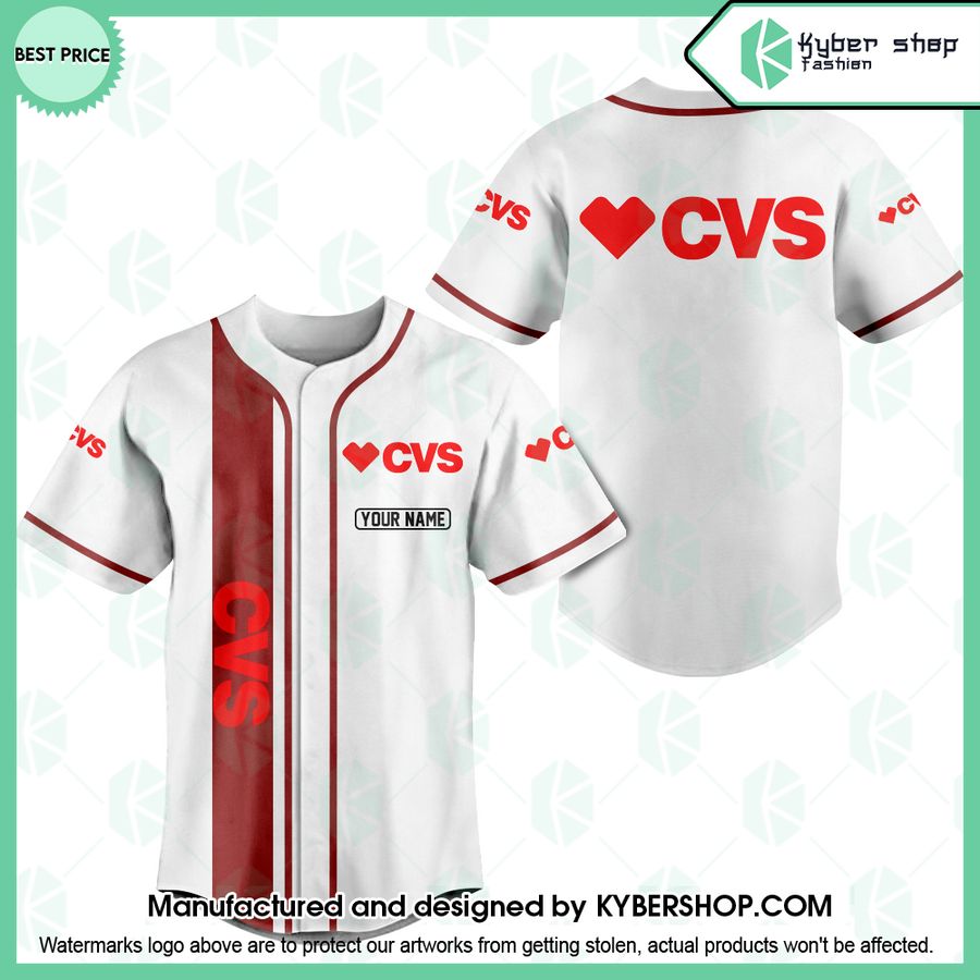 CVS CUSTOM Baseball Jersey