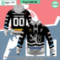 Czech Extraliga HC Energie Karlovy Vary Jersey Style CUSTOM Hoodie