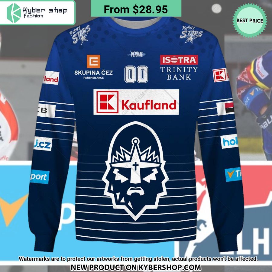 Czech Extraliga Rytiri Kladno Jersey Style CUSTOM Hoodie