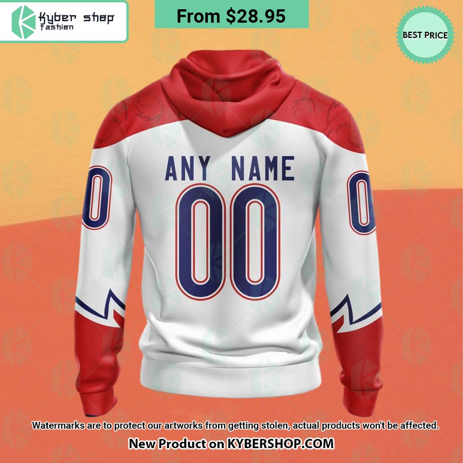 Czech National Ice Hockey White Hoodie, Shirt