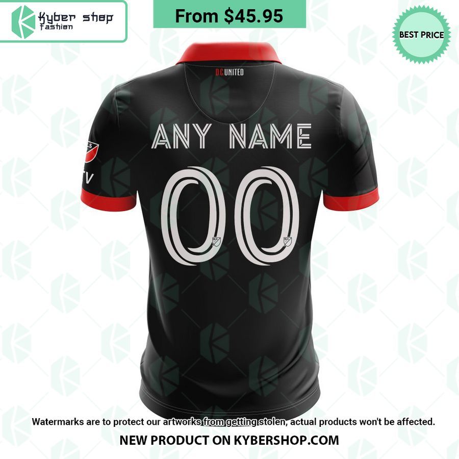 D.C. United 2023 Home MLS CUSTOM Polo Shirt