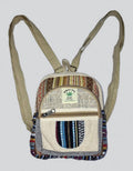 Small Hemp & Cotton Backpack (CODE-577)