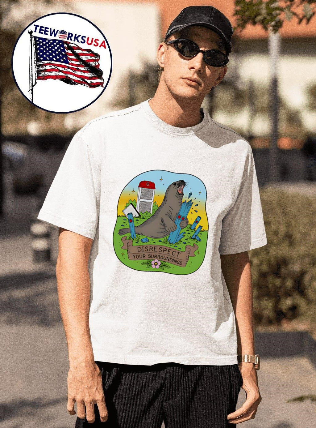 Disrespect Your Surroundings Seal Shirt