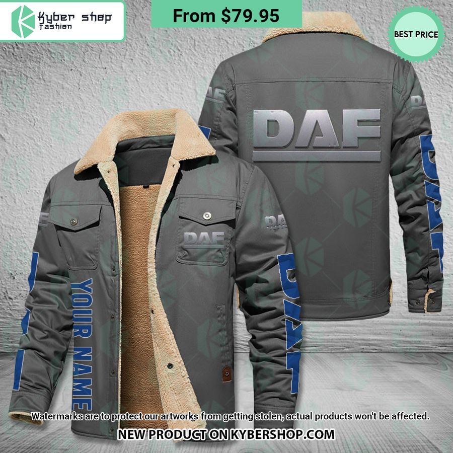 DAF CUSTOM Fleece Leather Jacket