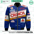 Dale Jarrett Nascar 1990 Nestle Crunch Film Racing Bomber Jacket
