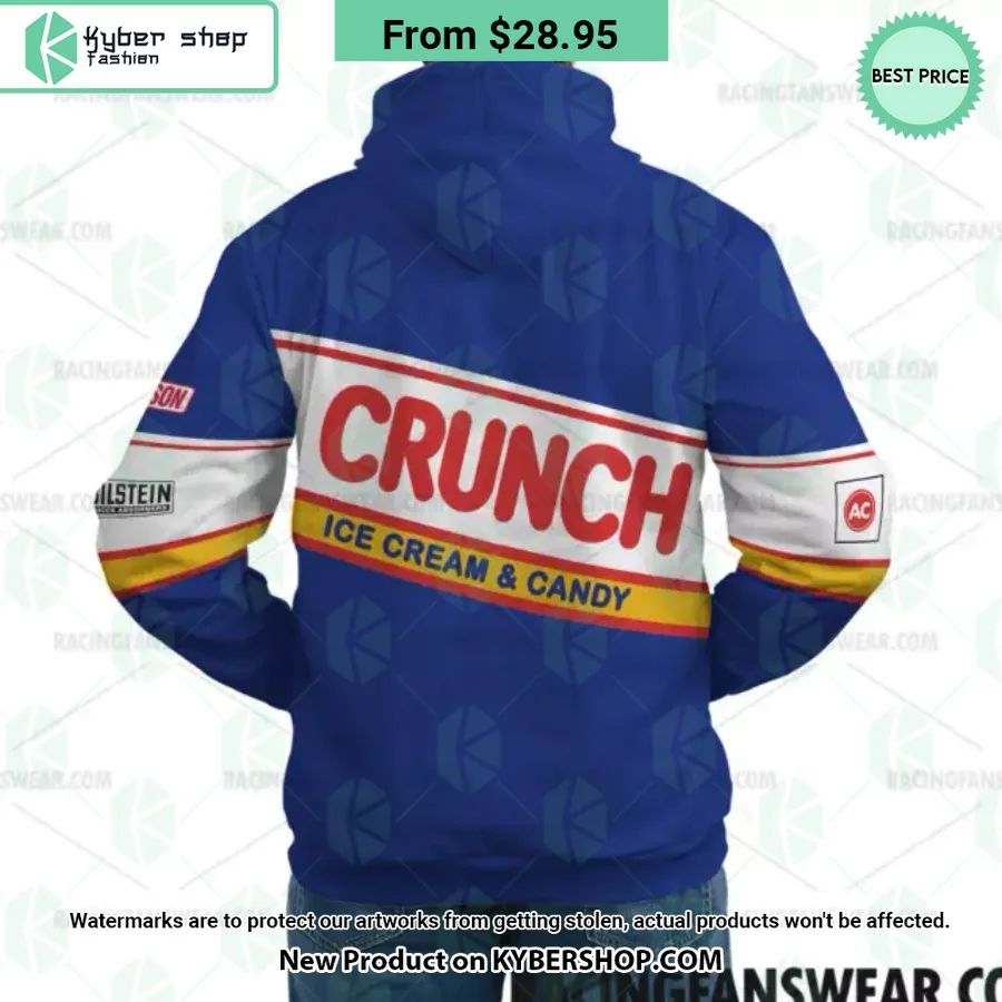 Dale Jarrett Nascar 1990 Nestle Crunch Film Racing Hoodie