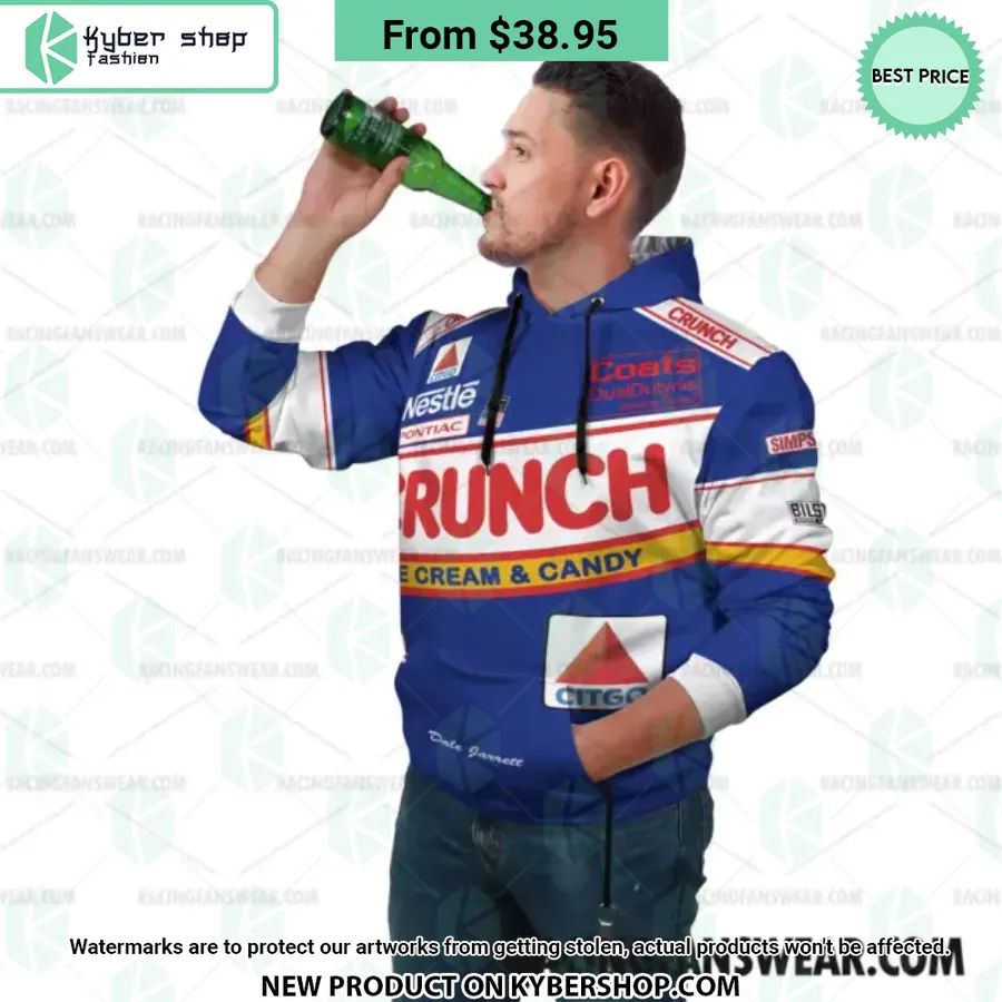 Dale Jarrett Nascar 1990 Nestle Crunch Film Racing Hoodie Pants