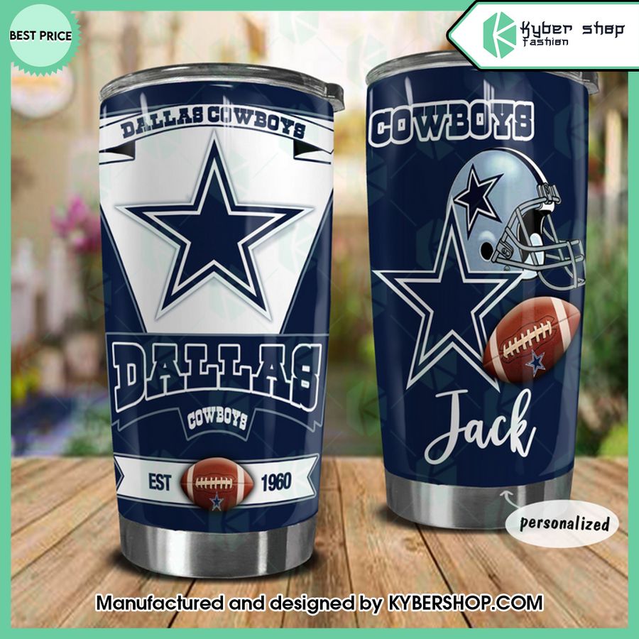 Dallas Cowboys Est 1960 CUSTOM Tumbler