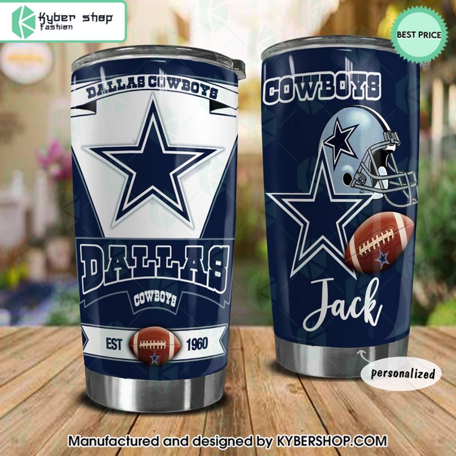 Dallas Cowboys Est 1960 CUSTOM Tumbler
