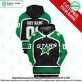 Dallas Stars Reverse Retro Jerseys CUSTOM Hoodie