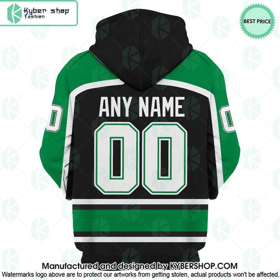 Dallas Stars Reverse Retro Jerseys CUSTOM Hoodie