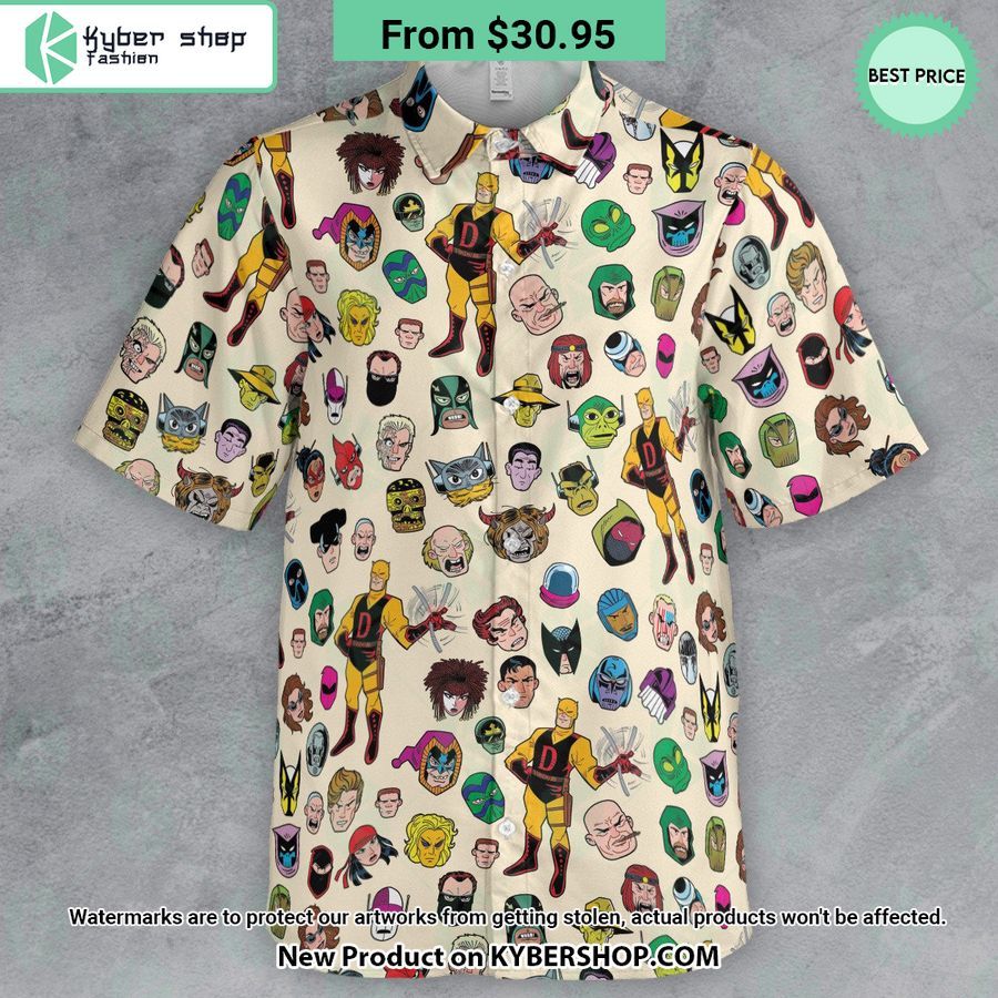 Daredevils and Villains Hawaiian Shirt