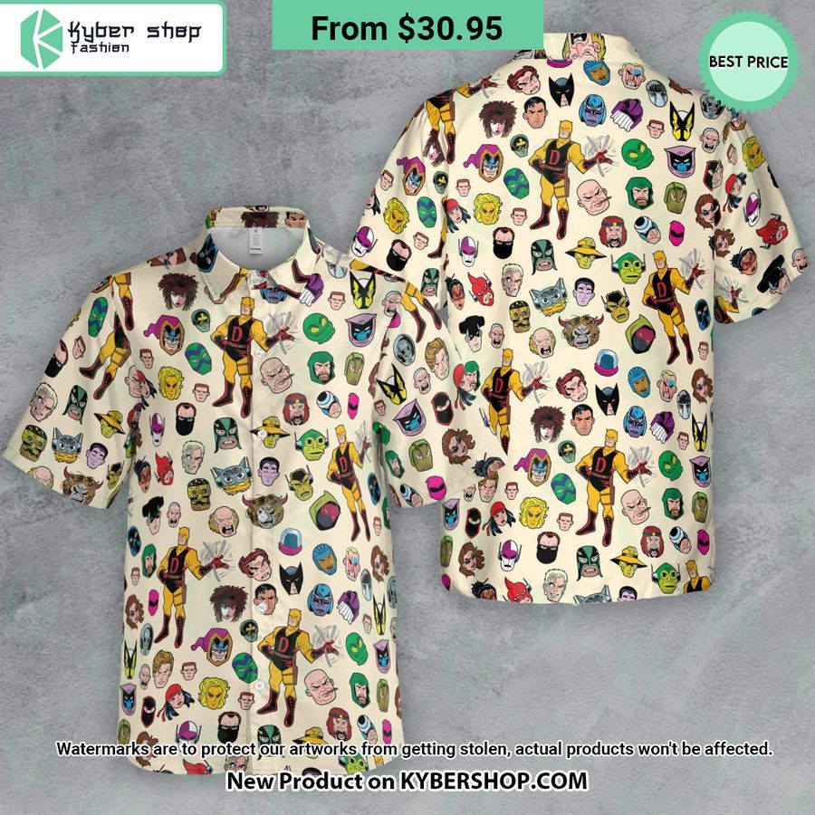 Daredevils and Villains Hawaiian Shirt