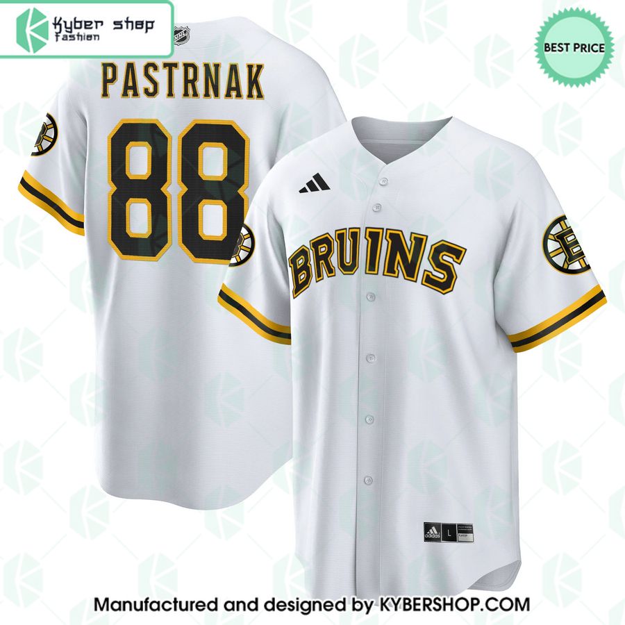 David Pastrnak Boston Bruins Baseball Jersey