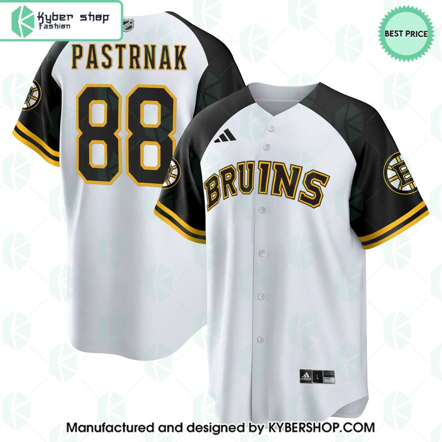 David Pastrnak Boston Bruins Baseball Jersey