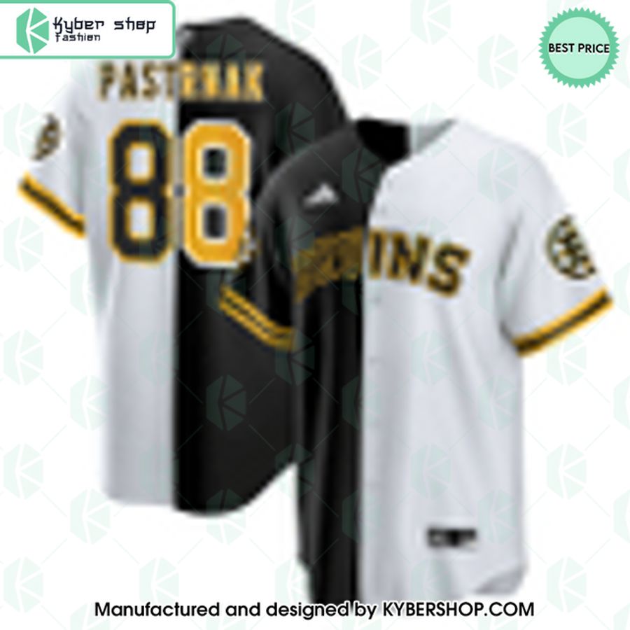 David Pastrnak Boston Bruins Baseball Jersey