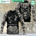 Deer Hunting Life Smoke Camouflage CUSTOM Hoodie