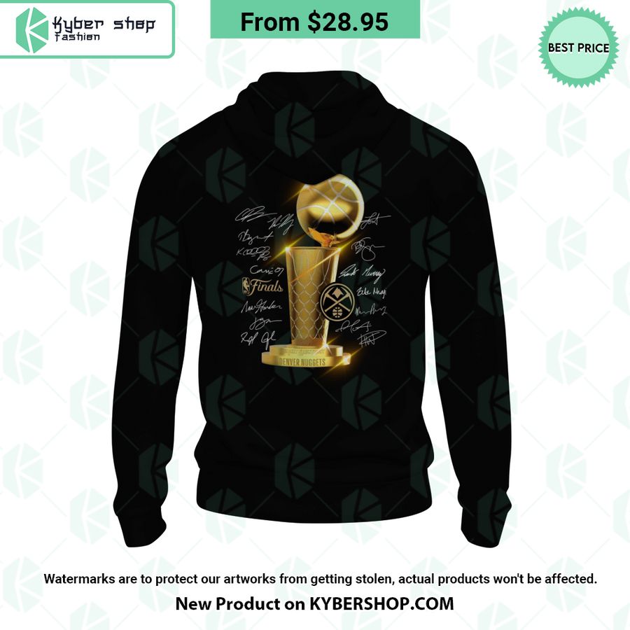 Denver Nuggets 2023 NBA Finals Champions Signature Hoodie