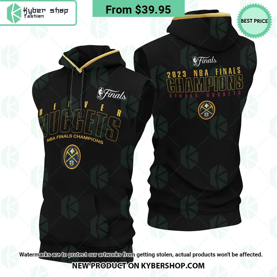 Denver Nuggets 2023 NBA Finals Champions Sleeveless Hoodie