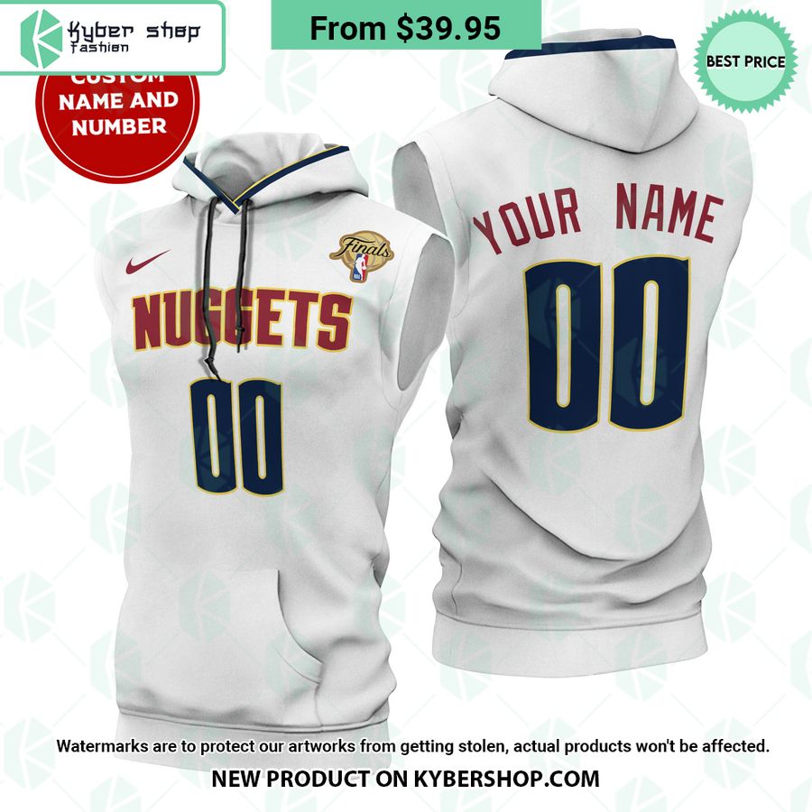 Denver Nuggets CUSTOM Sleeveless Hoodie