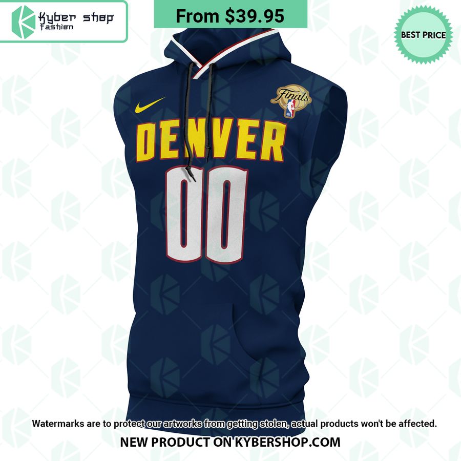 Denver Nuggets Final CUSTOM Sleeveless Hoodie