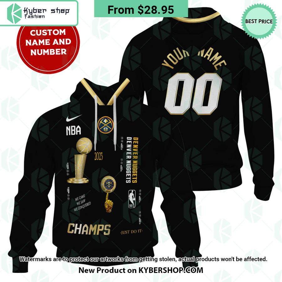 Denver Nuggets NBA Champs CUSTOM Hoodie